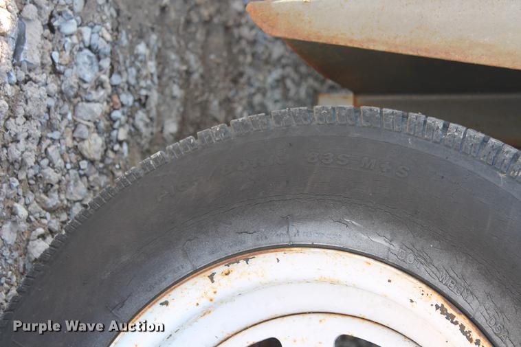 image for item DB5136 Shop built tilt deck utility trailer