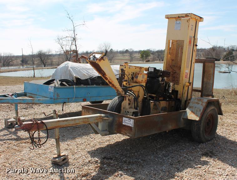 image for item DB5137 Chief E-Z 1000 concrete breaker with utility trailer