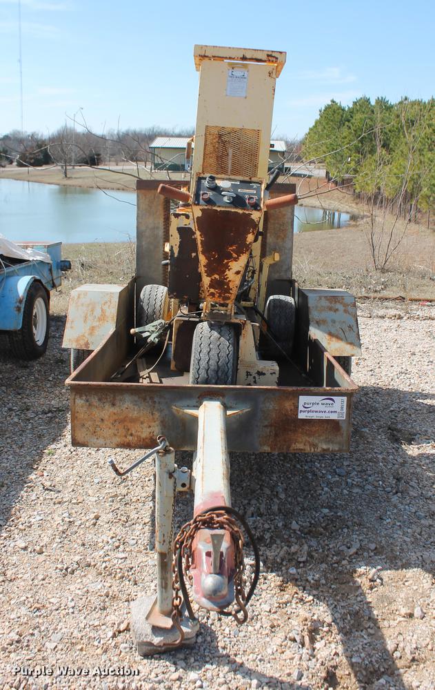 image for item DB5137 Chief E-Z 1000 concrete breaker with utility trailer