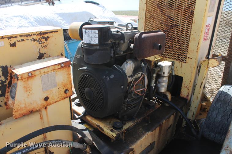 image for item DB5137 Chief E-Z 1000 concrete breaker with utility trailer