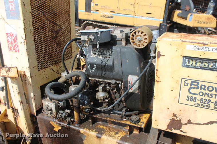 image for item DB5137 Chief E-Z 1000 concrete breaker with utility trailer