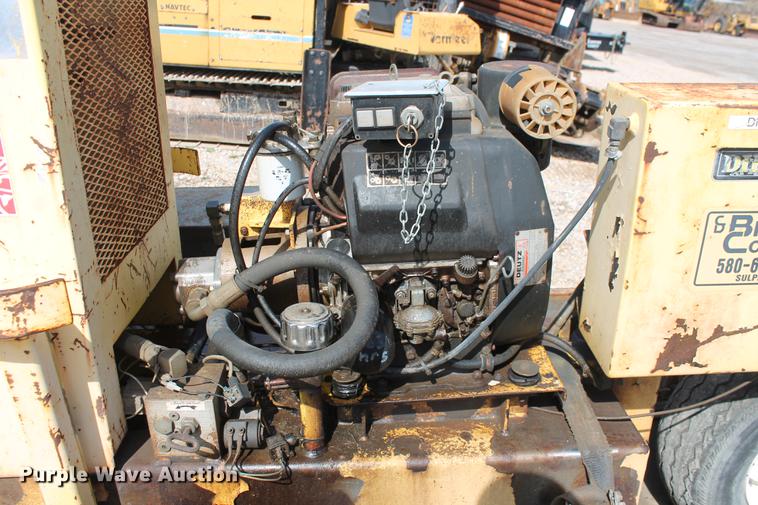 image for item DB5137 Chief E-Z 1000 concrete breaker with utility trailer