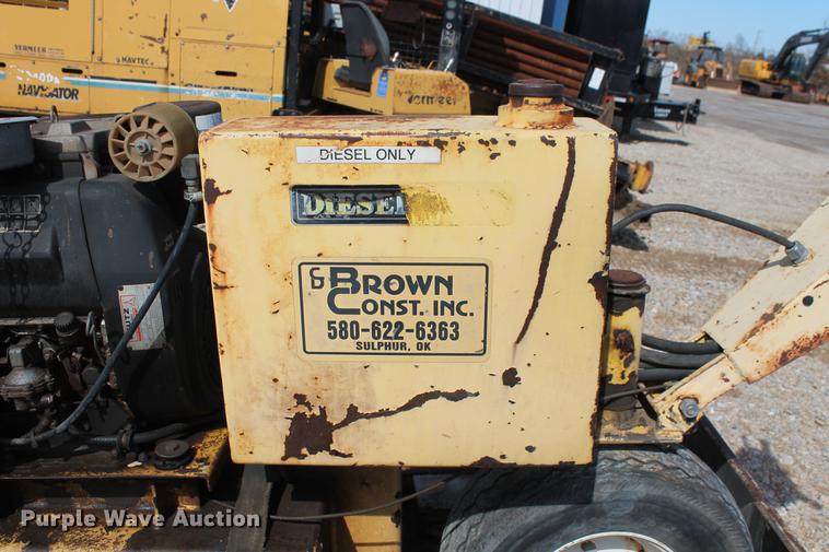image for item DB5137 Chief E-Z 1000 concrete breaker with utility trailer