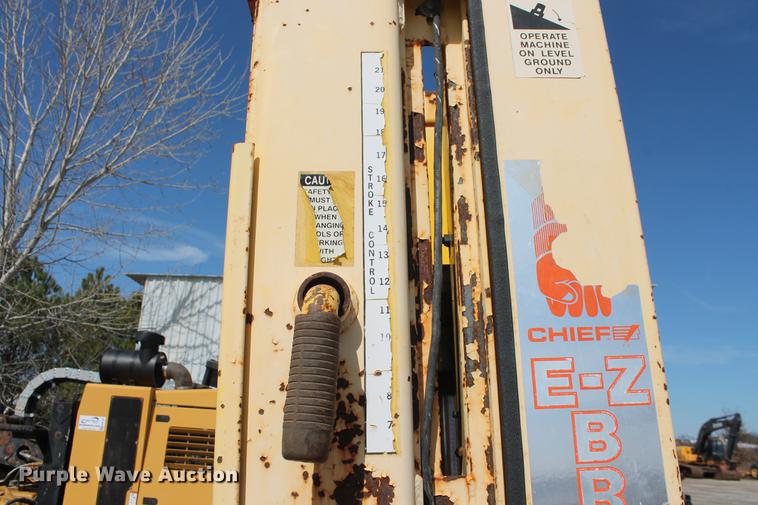 image for item DB5137 Chief E-Z 1000 concrete breaker with utility trailer