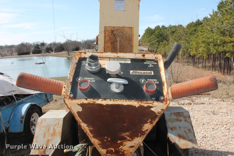 image for item DB5137 Chief E-Z 1000 concrete breaker with utility trailer