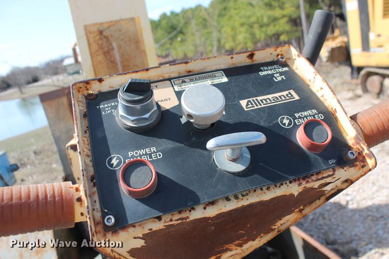 image for item DB5137 Chief E-Z 1000 concrete breaker with utility trailer