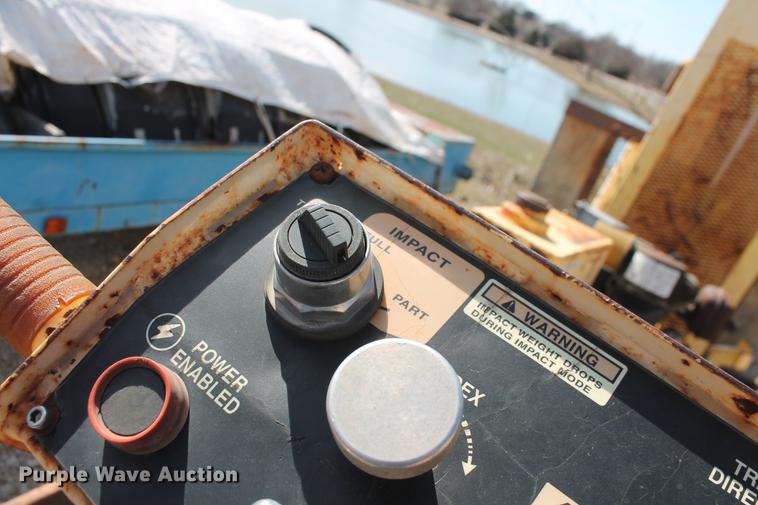 image for item DB5137 Chief E-Z 1000 concrete breaker with utility trailer