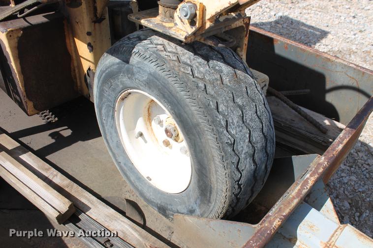 image for item DB5137 Chief E-Z 1000 concrete breaker with utility trailer