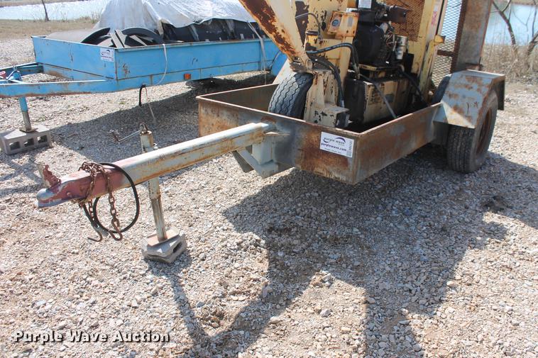 image for item DB5137 Chief E-Z 1000 concrete breaker with utility trailer