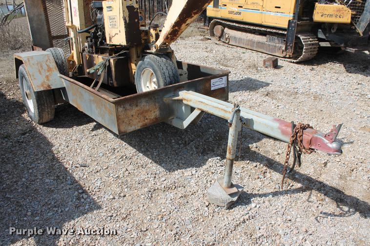 image for item DB5137 Chief E-Z 1000 concrete breaker with utility trailer