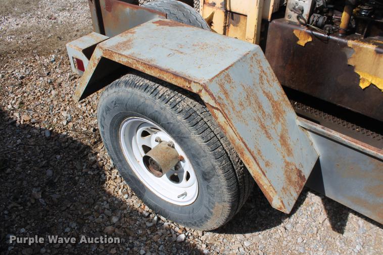 image for item DB5137 Chief E-Z 1000 concrete breaker with utility trailer