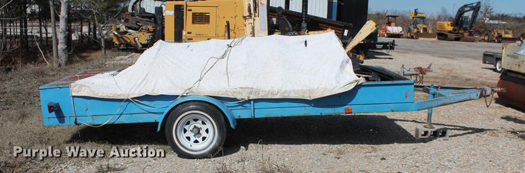 image for item DB5138 Man hole concrete form with utility trailer