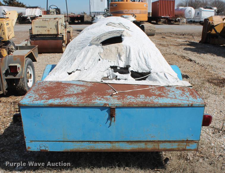 image for item DB5138 Man hole concrete form with utility trailer