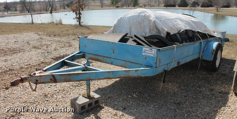 image for item DB5138 Man hole concrete form with utility trailer