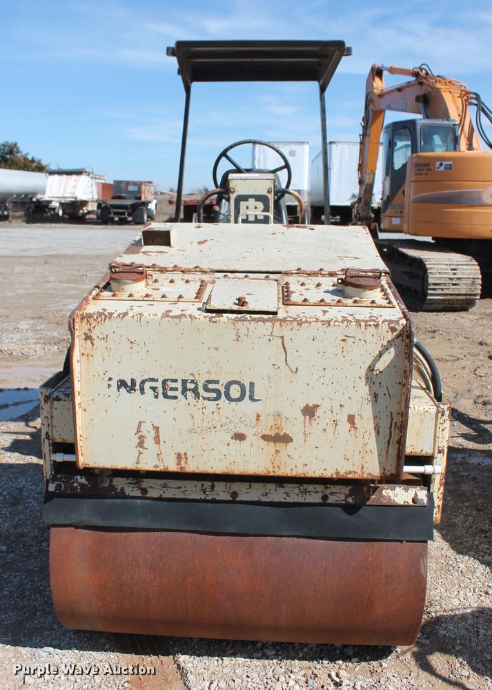image for item DB5139 1990 Ingersoll Rand DD-25 double drum roller