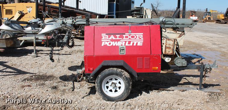 image for item DB5140 2008 Baldor Pow'r Lite PL6000K light plant