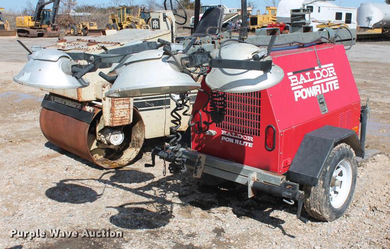 image for item DB5140 2008 Baldor Pow'r Lite PL6000K light plant