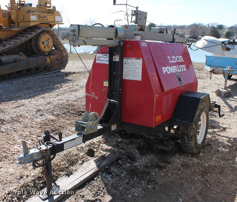 image for item DB5140 2008 Baldor Pow'r Lite PL6000K light plant