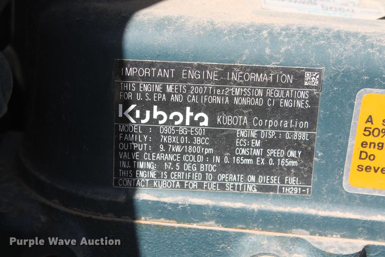 image for item DB5140 2008 Baldor Pow'r Lite PL6000K light plant