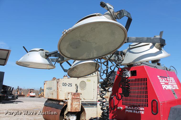 image for item DB5140 2008 Baldor Pow'r Lite PL6000K light plant