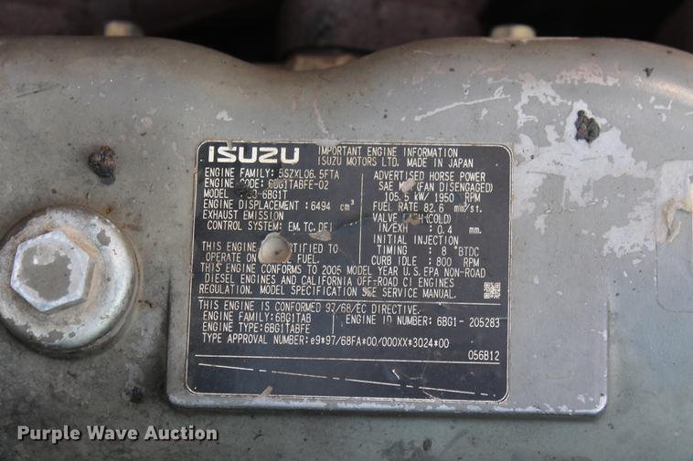 image for item DB5141 2005 Case CX225SR excavator