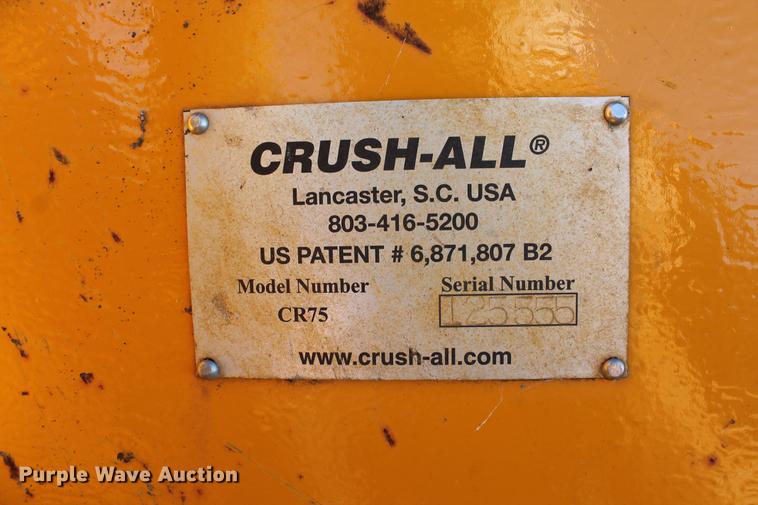 image for item DB5147 Crush-all CR75 impact crusher