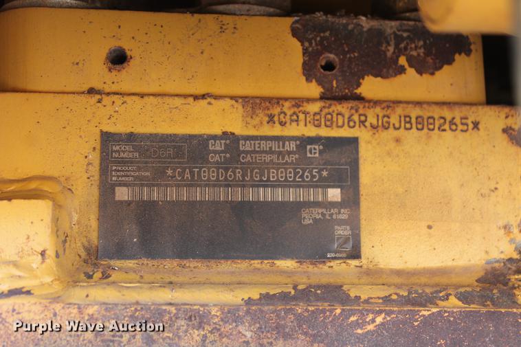 image for item DB5167 2006 Caterpillar D6R XL Series III dozer
