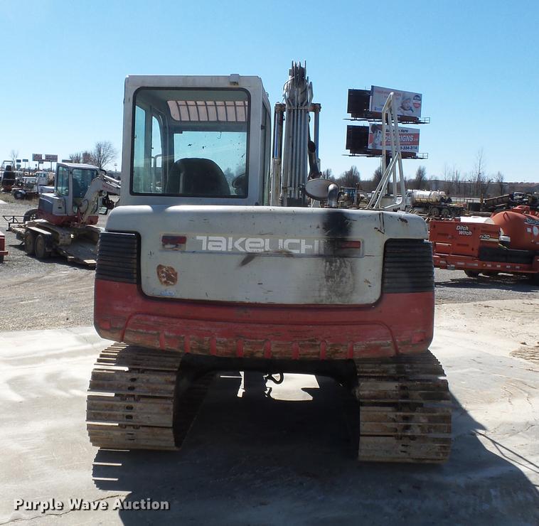 image for item DB7192 2006 Takeuchi TB175 mini excavator