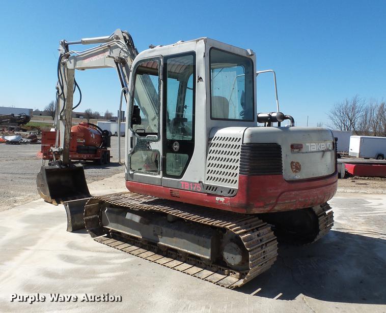 image for item DB7192 2006 Takeuchi TB175 mini excavator