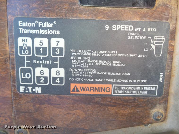 image for item DB7199 1997 Peterbilt 330 flatbed truck with mixing system