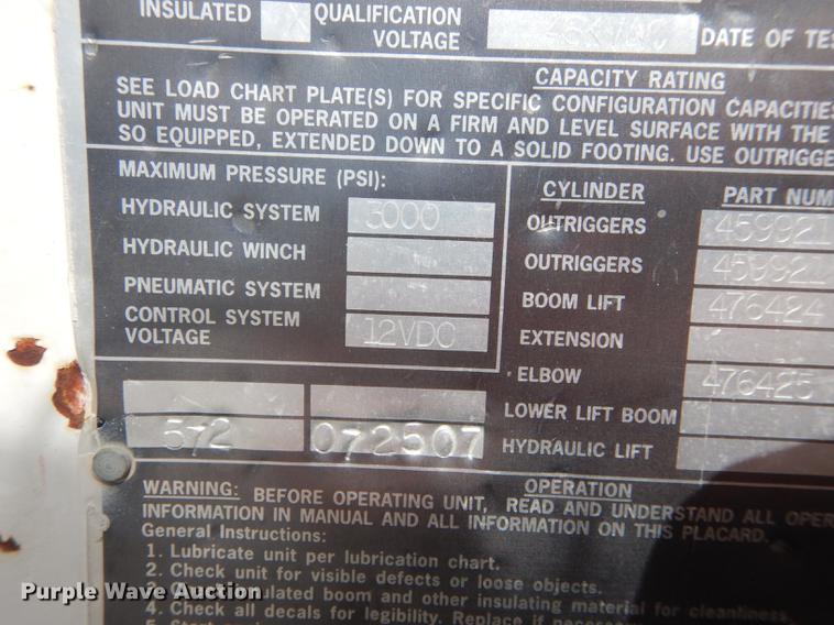 image for item DC0310 2006 Freightliner M2 106 bucket truck