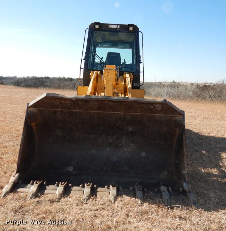 image for item DC0338 2000 John Deere 655C track loader