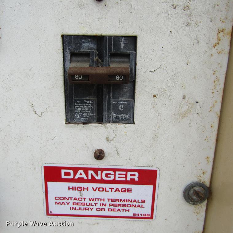 image for item DD2735 1998 Generac 00754-5 generator