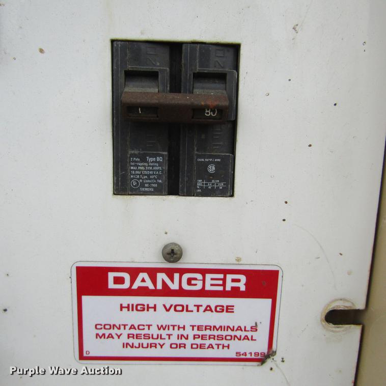 image for item DD2740 1998 Generac 00754-1 generator