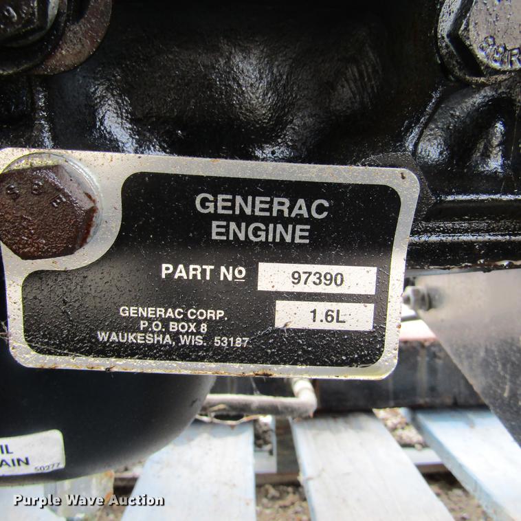image for item DD2741 1998 Generac 00754-5 generator