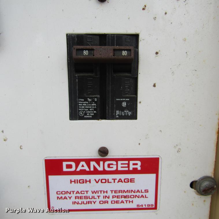 image for item DD2741 1998 Generac 00754-5 generator