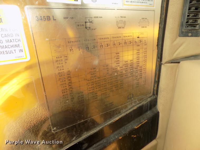 image for item DD2871 1999 Caterpillar 345B L excavator