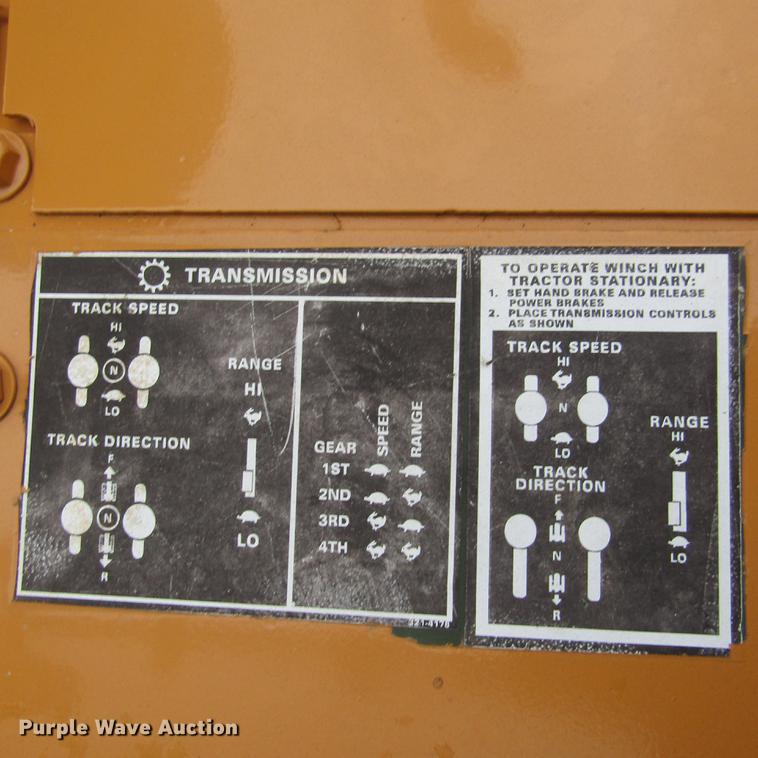 image for item DD7416 1988 Case 1150E dozer