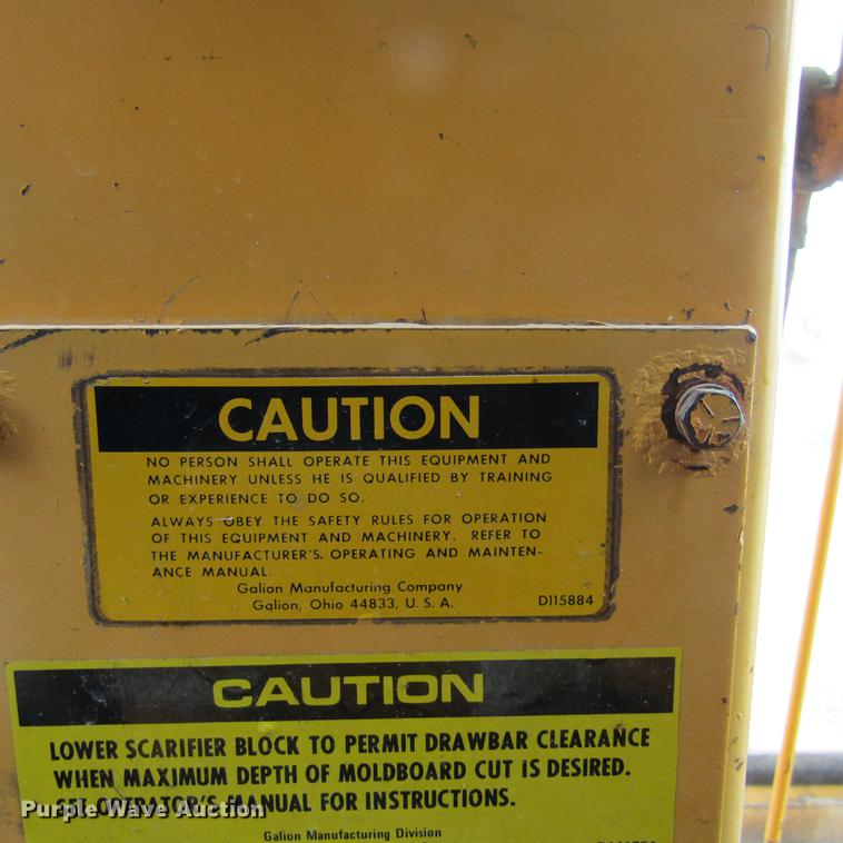 image for item DD7417 1978 Galion T500C rigid frame motor grader