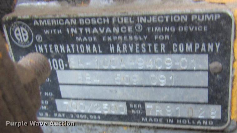 image for item DD7417 1978 Galion T500C rigid frame motor grader