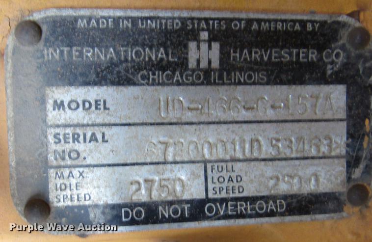 image for item DD7417 1978 Galion T500C rigid frame motor grader