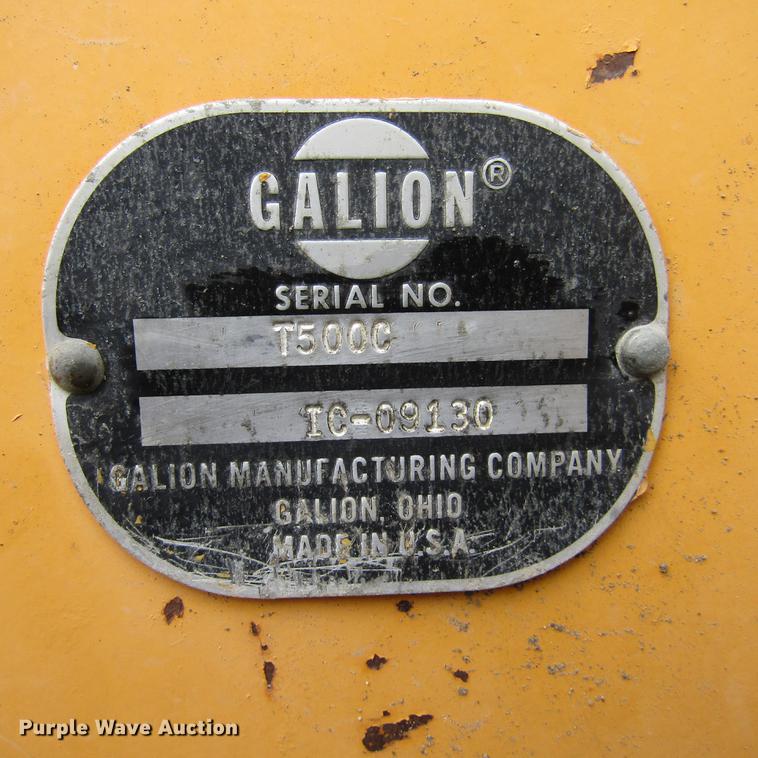 image for item DD7417 1978 Galion T500C rigid frame motor grader