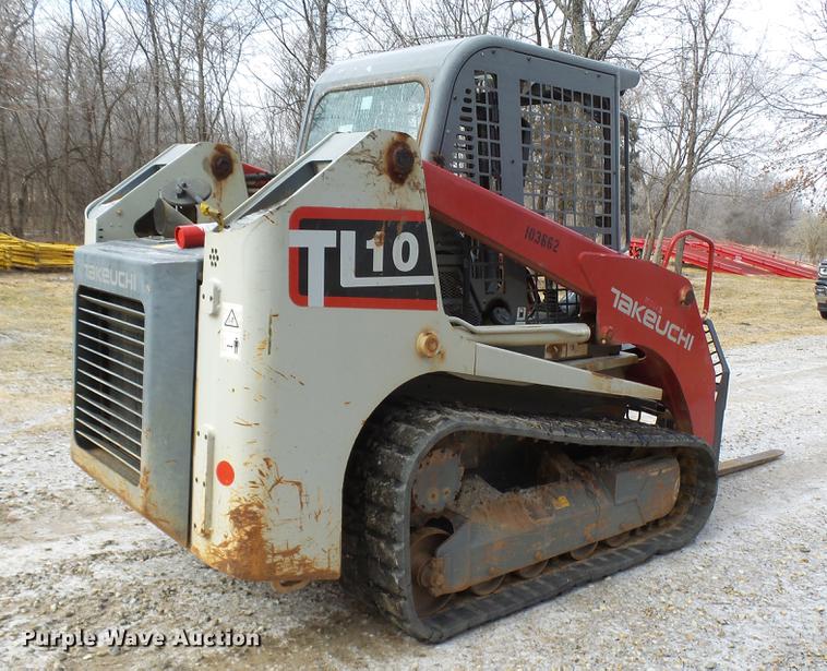 image for item DD9027 2013 Takeuchi TL10 skid steer