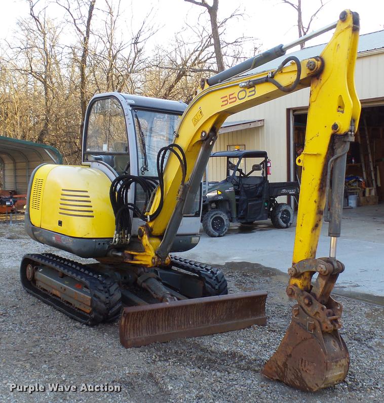 image for item DD9037 2008 Wacker Neuson 3503RD mini excavator