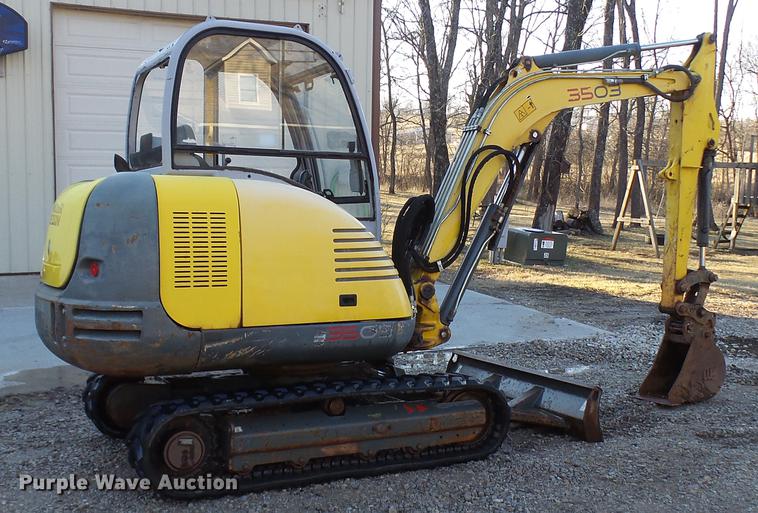 image for item DD9037 2008 Wacker Neuson 3503RD mini excavator