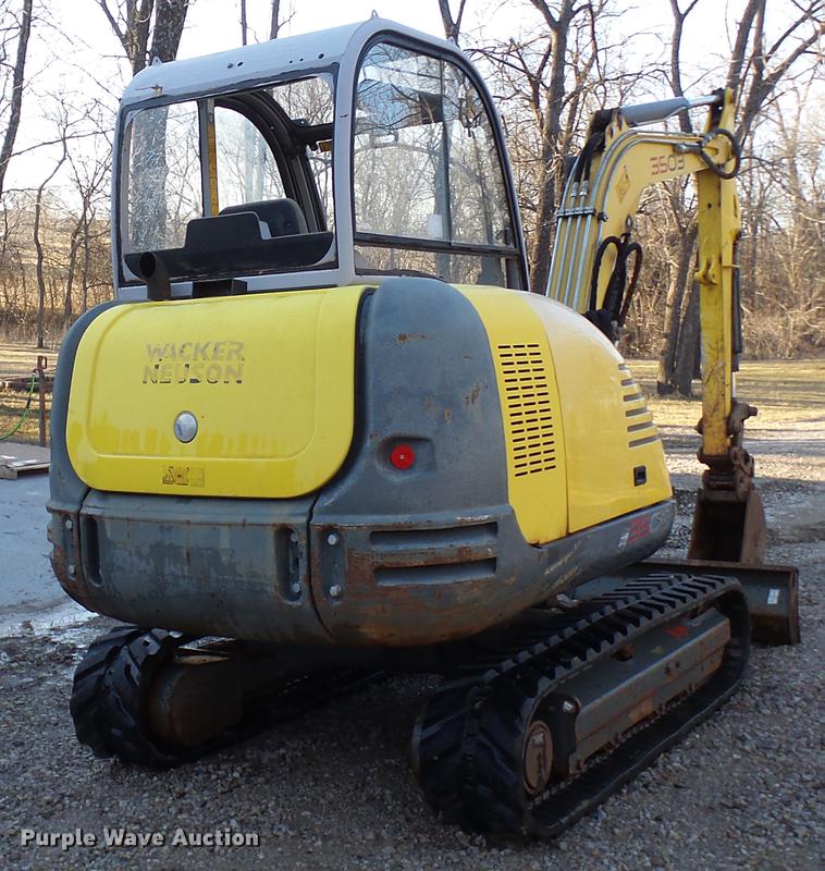 image for item DD9037 2008 Wacker Neuson 3503RD mini excavator
