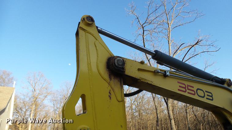 image for item DD9037 2008 Wacker Neuson 3503RD mini excavator
