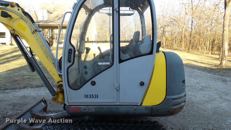 image for item DD9037 2008 Wacker Neuson 3503RD mini excavator