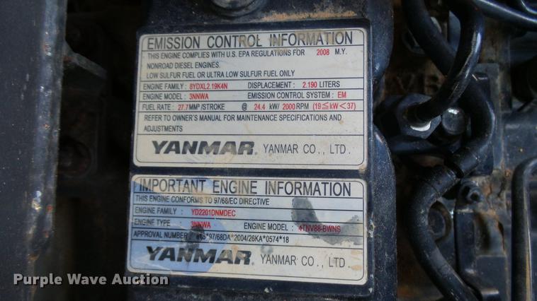 image for item DD9037 2008 Wacker Neuson 3503RD mini excavator