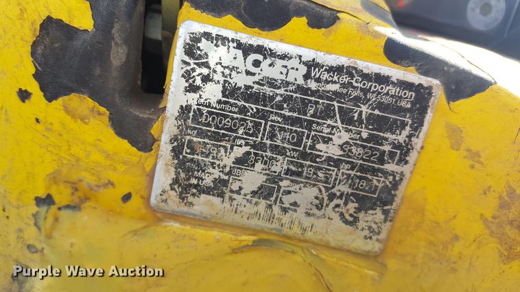 image for item DF3555 Wacker RT trench compactor